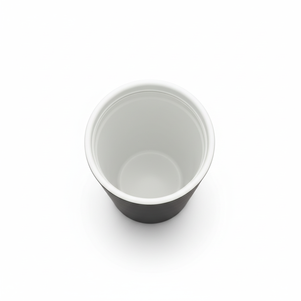 Black Widow Security Reusable Travel Mug - Interior